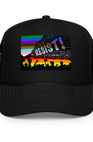 RESIST! Foam trucker hat